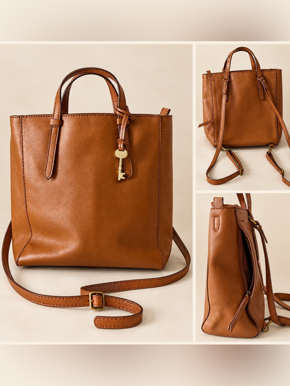 Fossil Leather Bag
